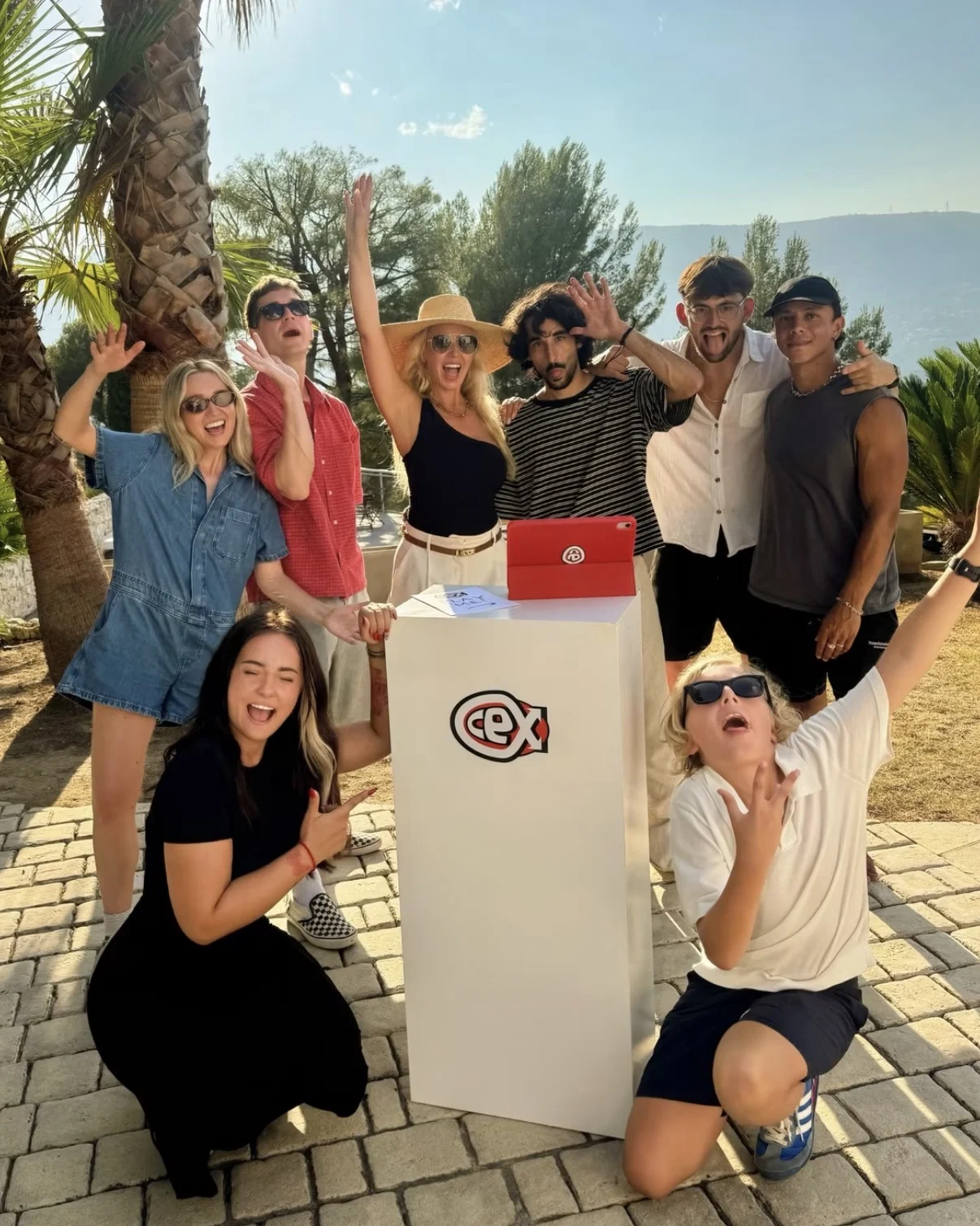 Rocco with the CeX campaign team outdoors